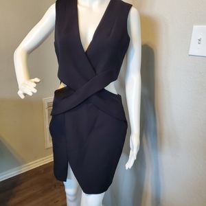 Kendall + Kylie Womens Cut-Out Sheath Party Dress